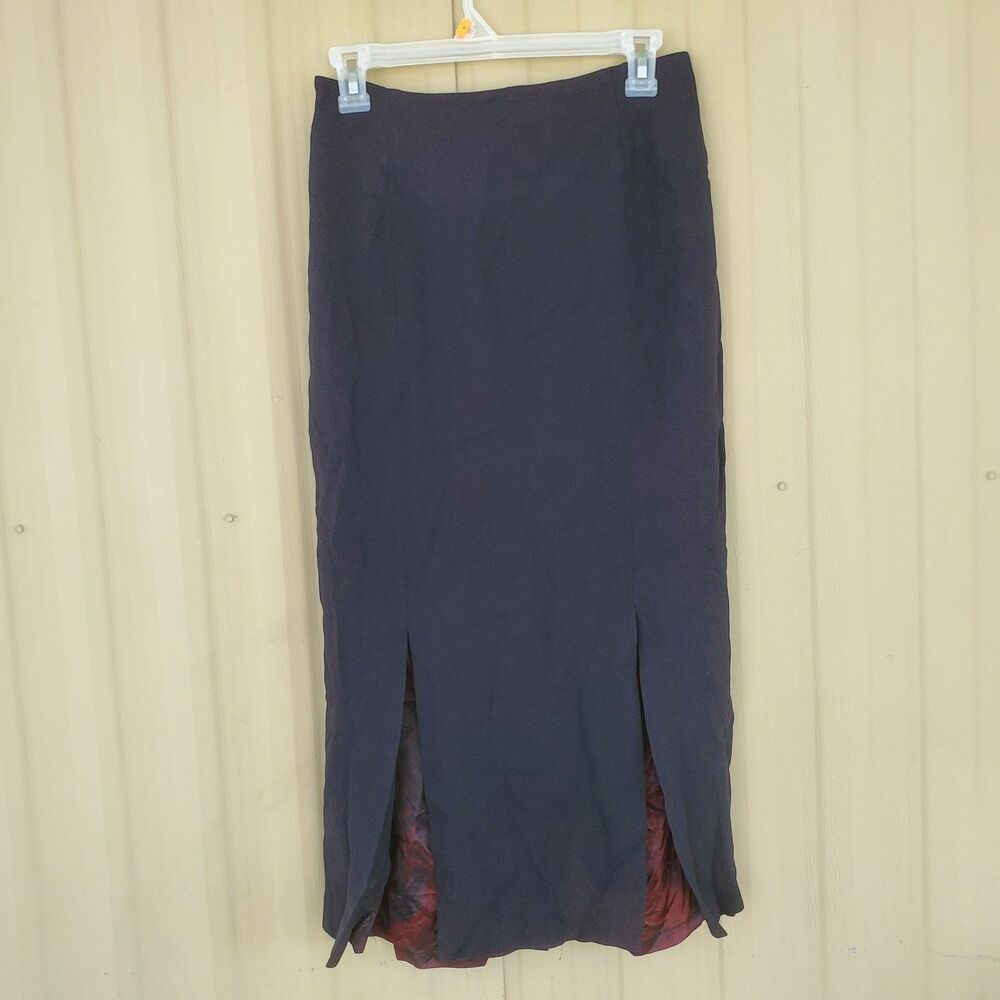 Vintage Pira Black Skirt Size 8